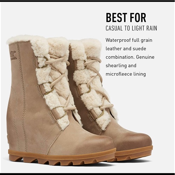 Sorel Joan of Arctic Wedge II Lux Boots size 9 - Picture 2 of 7